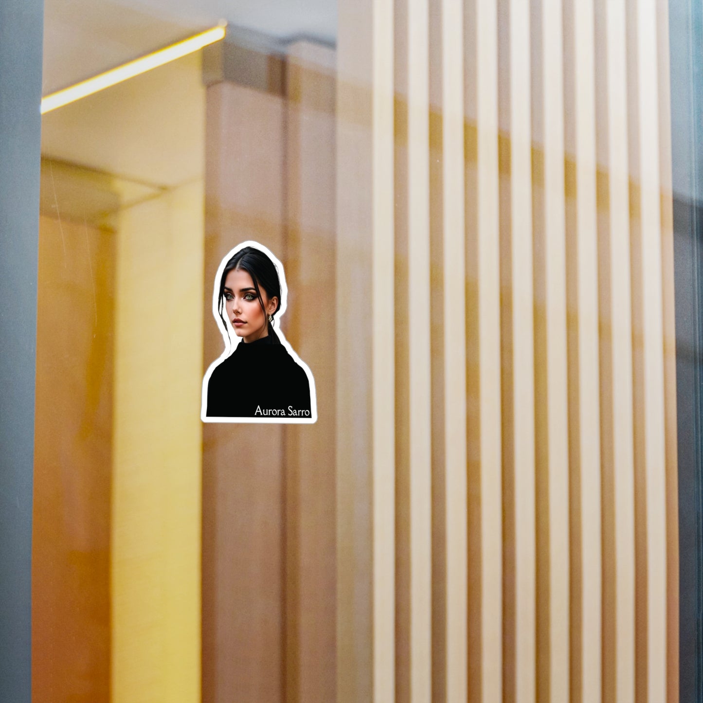 Vinyl Decal - Aurora Sarro Character Art, FMC from Embers and Shadows
