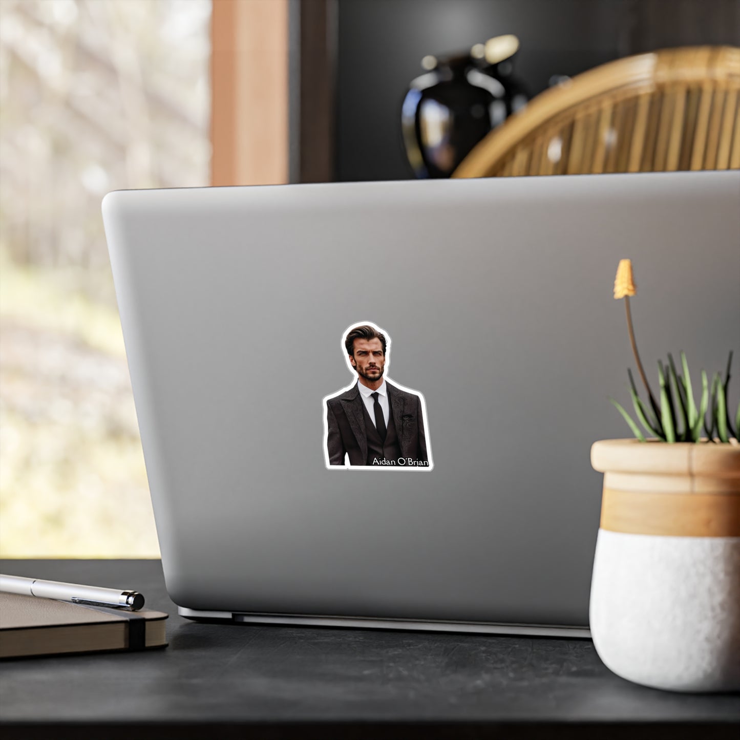 Vinyl Decal -Aidan O'Brian Character Art, MMC from Embers and Shadows