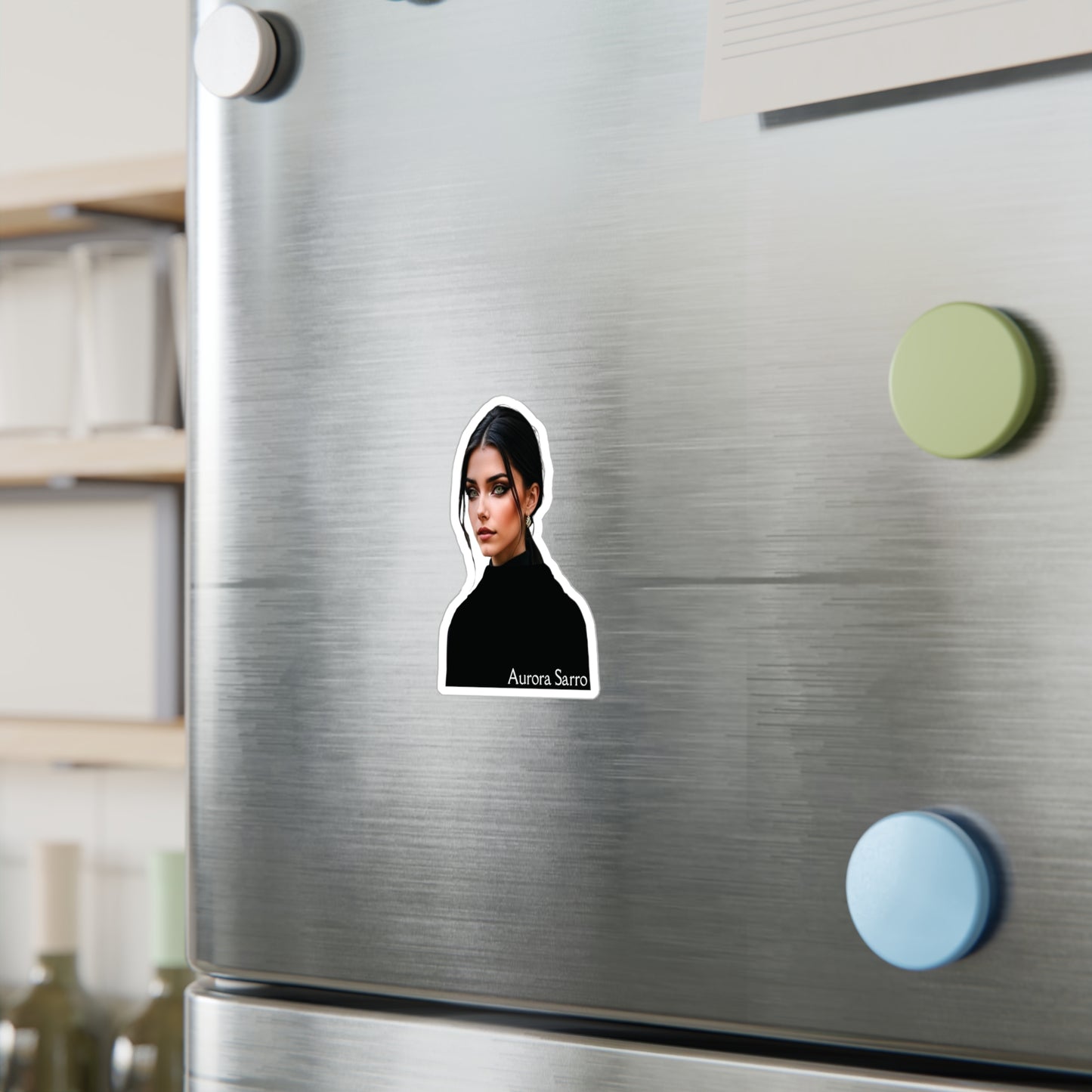 Vinyl Decal - Aurora Sarro Character Art, FMC from Embers and Shadows