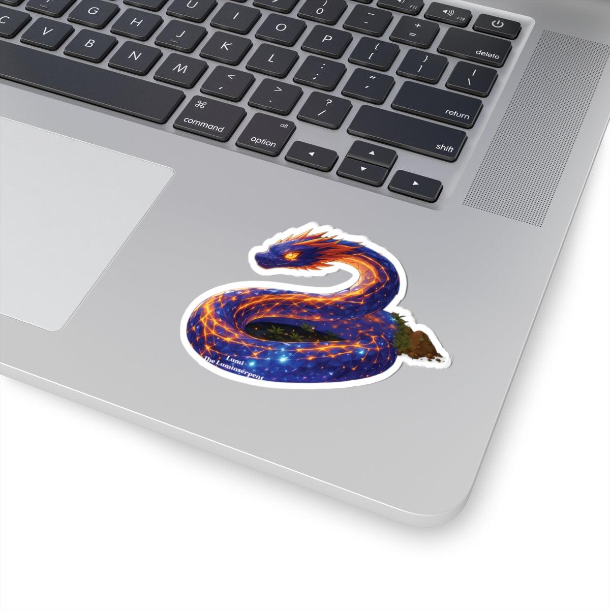 Lumi - The Luminserpent from Lost and Eternal Kiss-Cut Stickers | Character Art, Laptop Decals, Fantasy Stickers, Gift for Book Lovers
